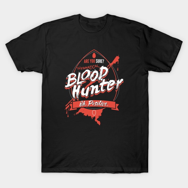 Blood Hunter WIZARD Fantasy RPG GM Dungeon Game Master DM boardgame tee T-Shirt T-Shirt by Natural 20 Shirts